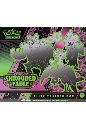 POKEMON TRADING CARD GAME SCARLET AND VIOLET SHROUDED FABLE ELITE TRAINER BOX