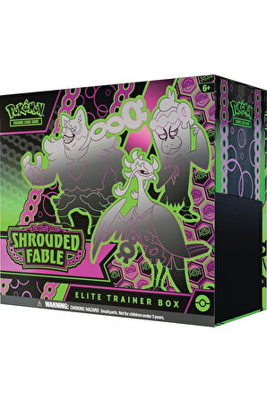 POKEMON TRADING CARD GAME SCARLET AND VIOLET SHROUDED FABLE ELITE TRAINER BOX