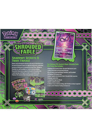 POKEMON TRADING CARD GAME SCARLET AND VIOLET SHROUDED FABLE ELITE TRAINER BOX