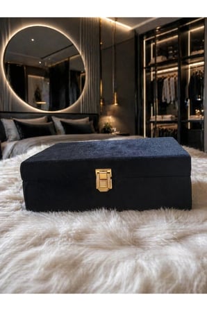 Takı Kutusu Bonita Takı Kutusu Kilitli Takı Organizeri Güvenli Takı Saklama Kutusu P261S8046, one size