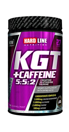 Hardline Nutrition Kgt +Caffein 5:5:2 1000 Gr Limonlu 27 Servis