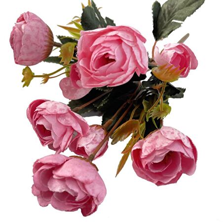 Yapay Çiçek Erengül Demeti 5 Dallı Pembe