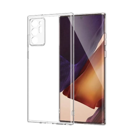 Samsung Galaxy Note 20 Ultra Kılıf Lüx Şeffaf Silikon