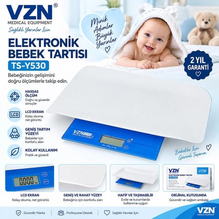 VZN Elektronik Bebek Tartısı TS-Y530