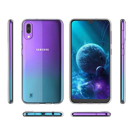 Gpack Samsung Galaxy A30 Kılıf Süper Silikon Yumuşak Arka Koruma