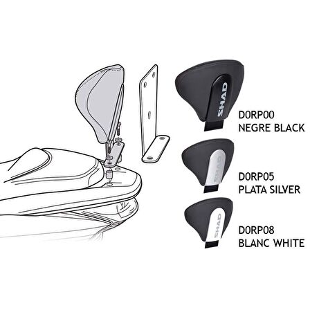 Shad Honca Pcx 125-250 10/21 Sissy Bar D0RP00