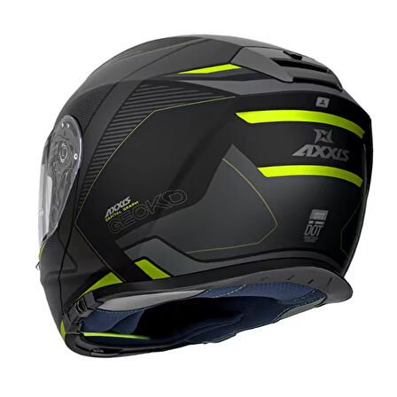 Axxis Çene Açılır Kask Gecko Sv Capital B3 Mat Flour Sarı 