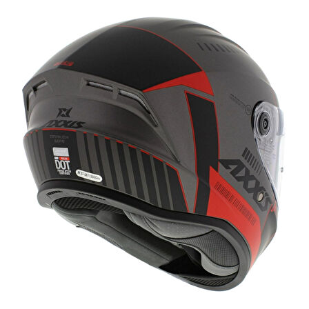 Axxis Kapalı Kask Draken S Mp4 C5 Mat Siyah