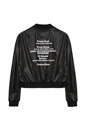 Çift Taraflı Ceket Siyah