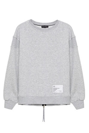 Fermuar Detaylı Sweatshirt