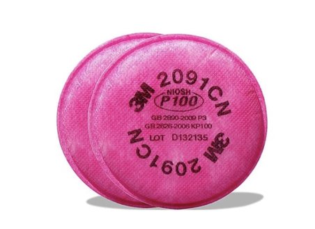3M 2091 P100 Noısh Partikül Filtresi 1 Çift