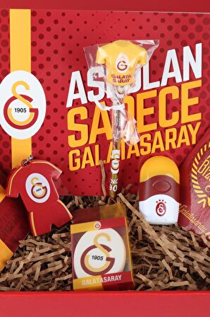 DEKOMUS İLE ÖZEL KUTULU YENİ SEZON LİSANSLI GALATASARAY FULL KIRTASİYE SETİ