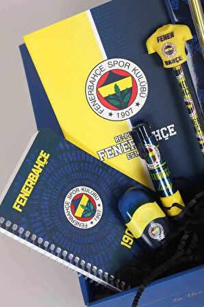 DEKOMUS ÖZEL KUTULU LİSANSLI FENERBAHÇE FULL + FULL PREMIUM OKUL VE KIRTASİYE SETİ