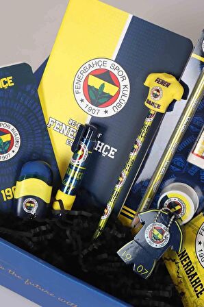 DEKOMUS ÖZEL KUTULU LİSANSLI FENERBAHÇE FULL + FULL PREMIUM OKUL VE KIRTASİYE SETİ