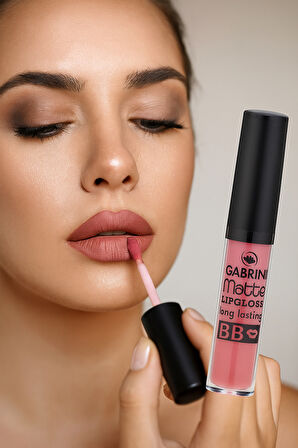 Gabrini Matte Long Lasting Mat Pembe Likit Ruj