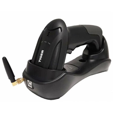 ONTECH - Tıger Ls42 2d Karekod Kablosuz Usb Barkod Okuyucu + Cradle