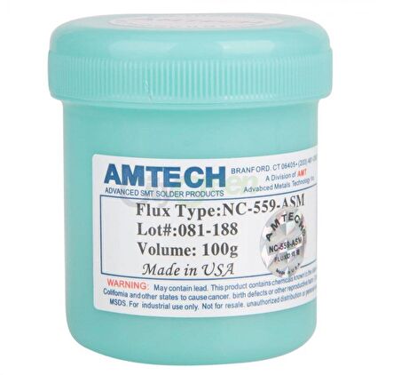 AMTECH NC-559-ASM BEYAZ RENK KREM FLUX 100G