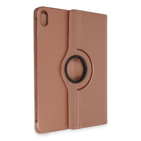 Apple İpad 2022 10.9 (10.nesil) Kılıf 360 Tablet Deri Kılıf - Rose Gold iegxx
