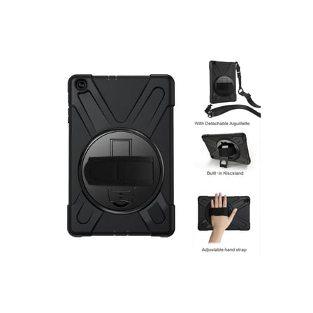 Samsung Galaxy T510 Tab A 10.1 Kılıf Amazing Tablet Kapak - Siyah