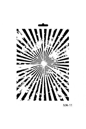 Ma11 Mix Media Stencil