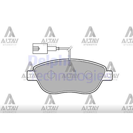 FREN BALATA LINEA 07= / COMBO D 12= / DOBLO 10= /  BRAVO II 06= (BÜYÜK TİP) TEK FİŞLİ ÖN