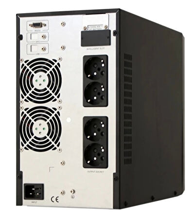Dotvolt MN 2 Kva lcd ekran 1/1 Online Ups 2 Kva / 1800 W ( 4 adet 12 V - 7Ah akülü )