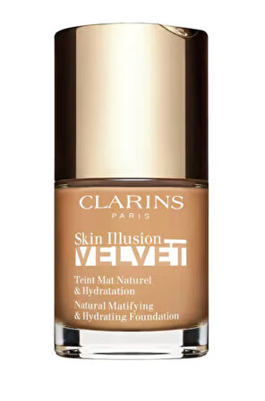 Clarins Skin Illusion Velvet - Doğal Bitişli Nemlendirici Fondöten 111N