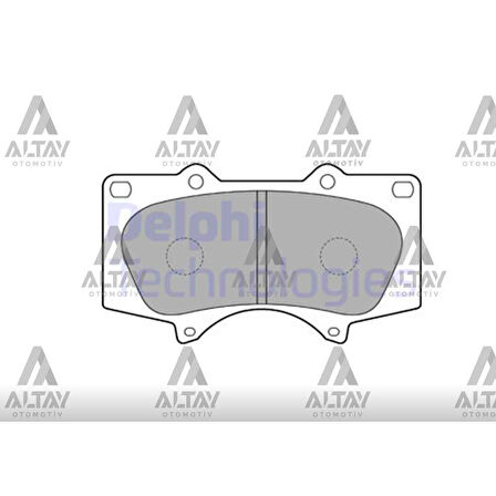 FREN BALATA HILUX REVO 15= / PAJERO 07= / HILUX 05-08 / LAND CRUISER 02-08 ÖN