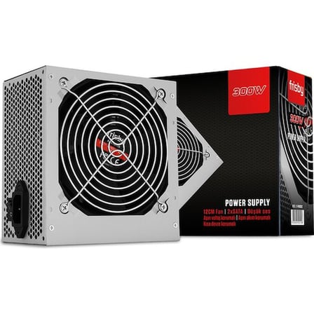 Fr-Pw30C12 300W Power Supply 12Cm Fan Kasa Güç Kaynağı