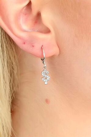 Ş Harf Kadın Küpe