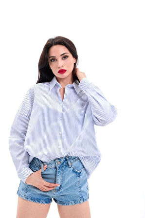 7448 GÖMLEK-TORINO ÇİZGİLİ