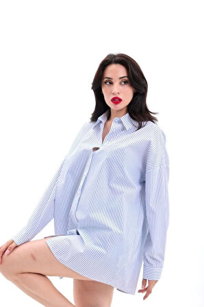 7448 GÖMLEK-TORINO ÇİZGİLİ