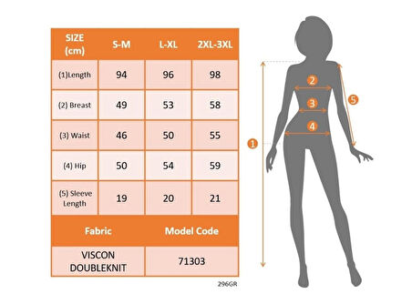Kadın Kısa Kollu V Yakalı Yanlardan Yırtmaç Ve Düğmeli Viskon Iki Iplik Elbise