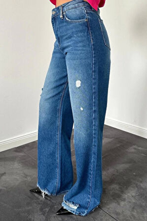 Mavi Palazzo Lazerli Jeans Pantolon
