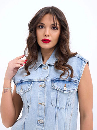 6822 KOT YELEK-AÇIK MAVİ