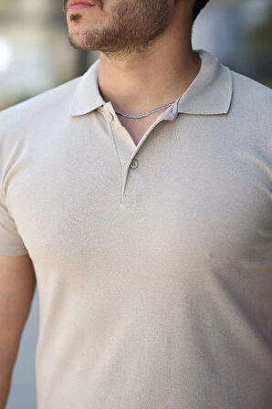 Erkek Kısa Kollu Yakalı Tişört