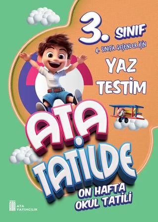 3.Sınıf Ata Tatilde Yaz Testim + Okuduğunu Anlama+ Genel Yetenek Dikkat Zeka Akıl Oyunları Kodlama