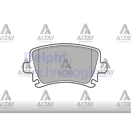 FREN BALATA CADDY III 04-15 / GOLF5 03-09 / JETTA III 05-10 / PASSAT 08-12 / PASSAT 05-08 ARKA