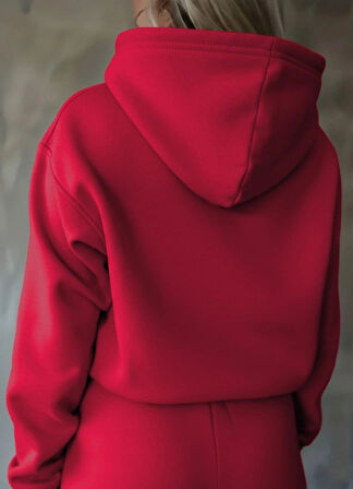 Kadın Uzun Kollu Nope Baskılı Beli Ribanalı Ikili Takım