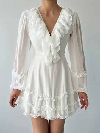 Osıes Fırfırlı Elbise