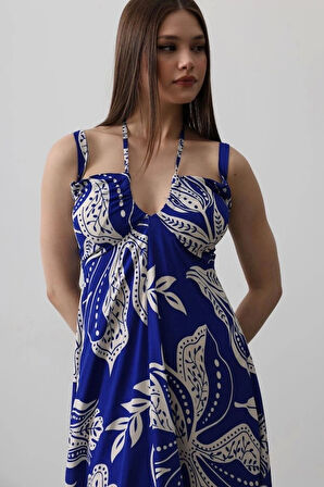 ASKILI VİSCON ELBİSE - Saks