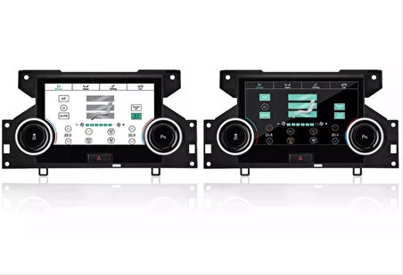 Land Rover Discovery 4 2010-2016 İçin LCD/Dokunmatik Klima Paneli 2013-2018