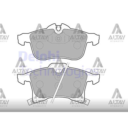 FREN BALATA ASTRA H 04-10 / COMBO C 01-06 / CORSA E 14= / MERIVA B 10= / ZAFIRA B 05-11 ÖN
