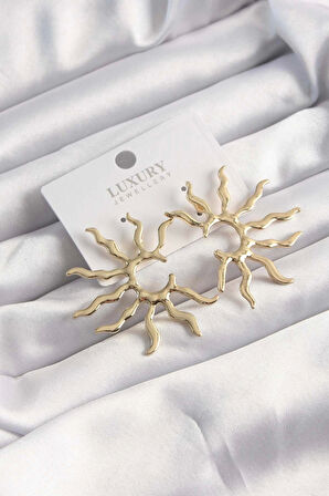 316L Çelik Gümüş Renk Zincir Zirkon Taşlı Halka Model Kadın Kolye