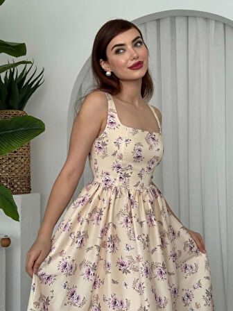 Yoa Cep Detaylı Elbise