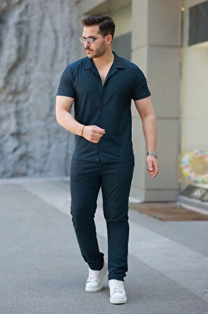 Erkek Ottoman Kumaş Pantolon Gömlek Takım