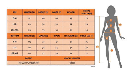 Kadın Kısa Kollu Bisiklet Yaka Viskon Iki Iplik Bluz Ve Pantolon Ikili Takım