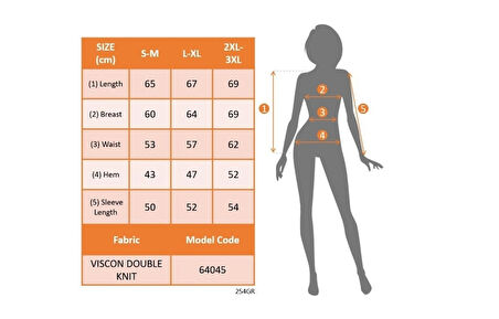 Kadın Uzun Kollu Bisiklet Yaka Desenli Viskon Iki Iplik Bluz