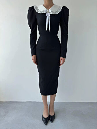 Coventry Yakalı Elbise