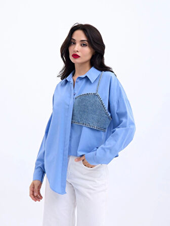 5419 GÖMLEK-KOYU MAVİ